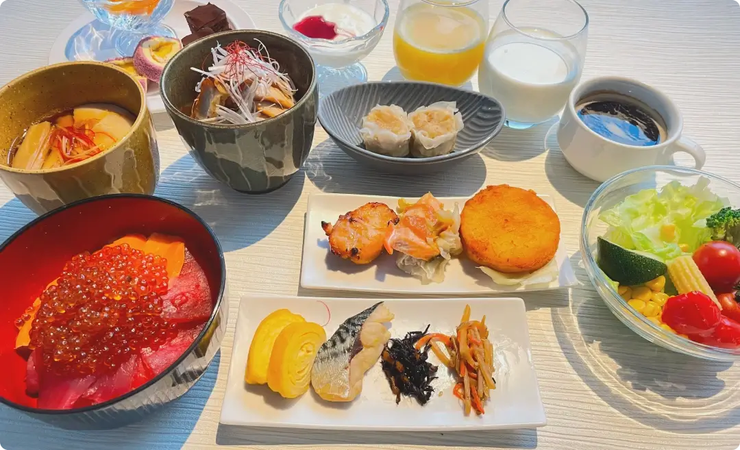 イメージ：朝食 和食一例