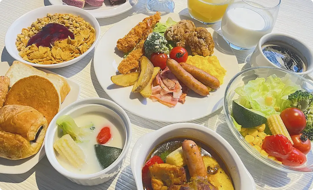 イメージ：朝食一例