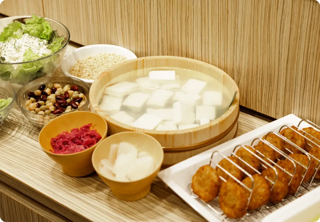 イメージ：朝食全景