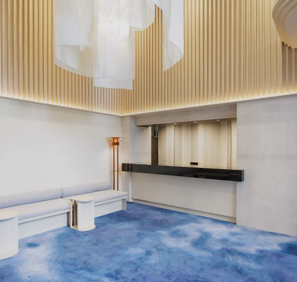 写真：アマネク大阪なんば 館内