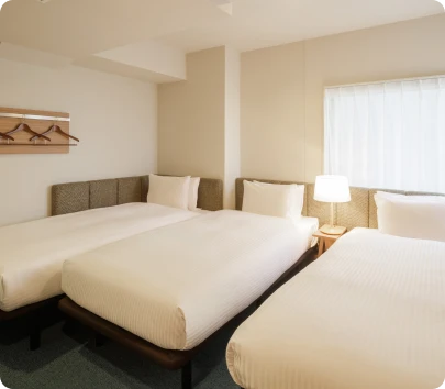 イメージ：全施設20㎡以上のゆとりある空間