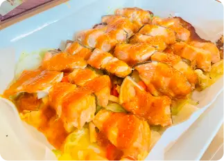 写真：旭川の朝食のちゃんちゃん焼き