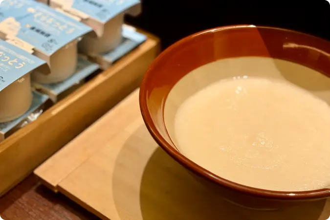 写真：納豆ととろろ