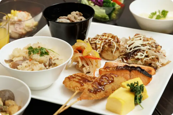 写真：朝食