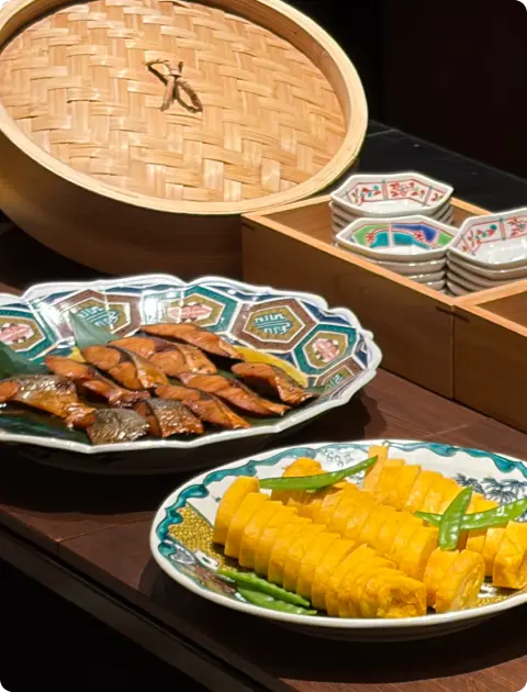 写真：朝食一例1