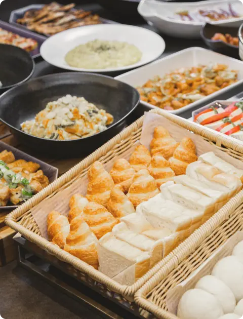 写真：朝食一例9