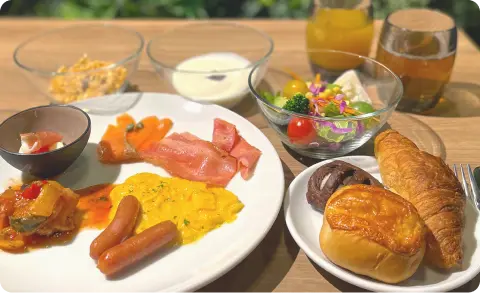 写真：朝食一例10
