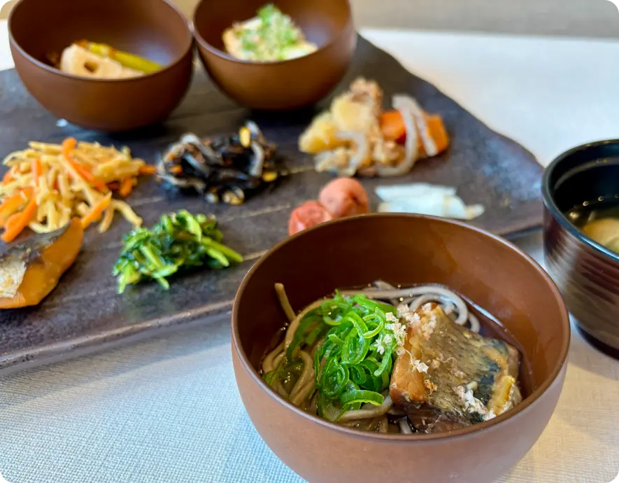 写真：京都河原町五条の朝食一例2
