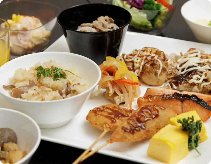 写真：大阪なんばの朝食一例3
