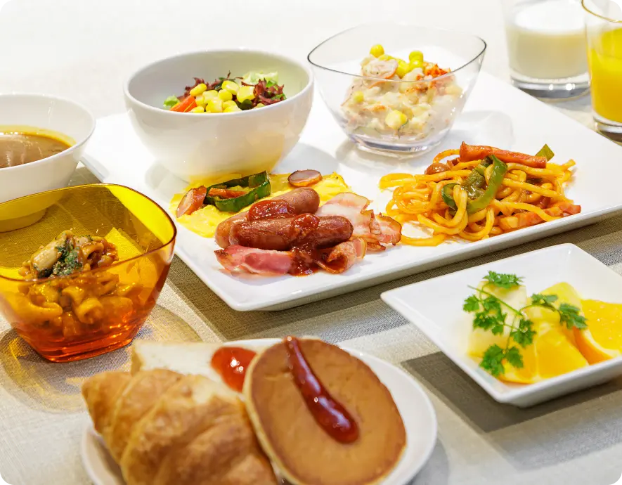 写真：大阪なんばの朝食一例2