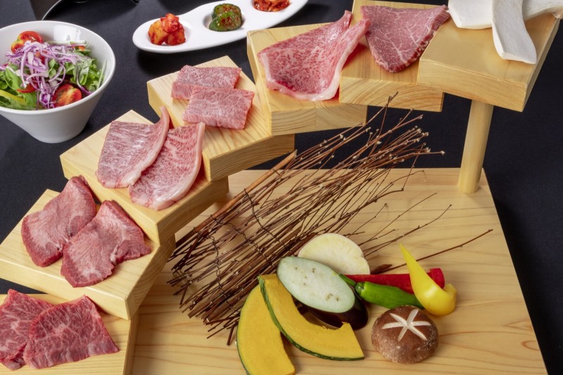 写真：熟成飛騨牛焼肉GYU-SUKEのお料理