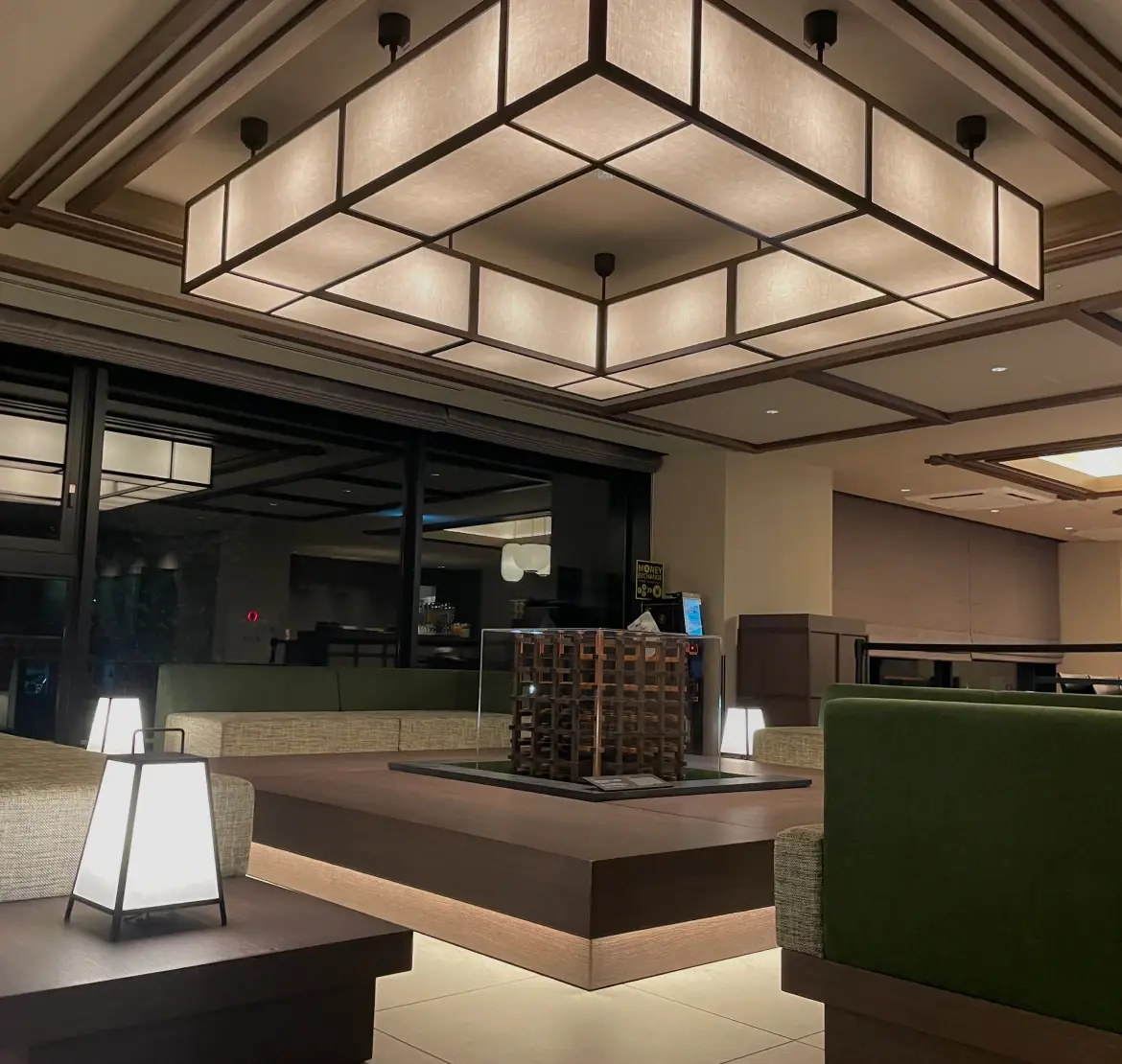 写真：アマネク飛騨高山 館内