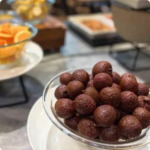 写真：朝食 フルーツ