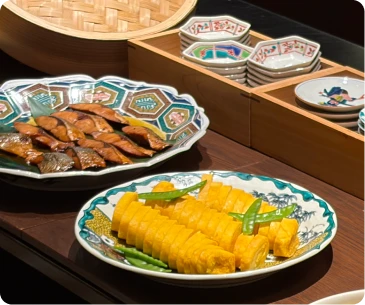 イメージ：朝食全景