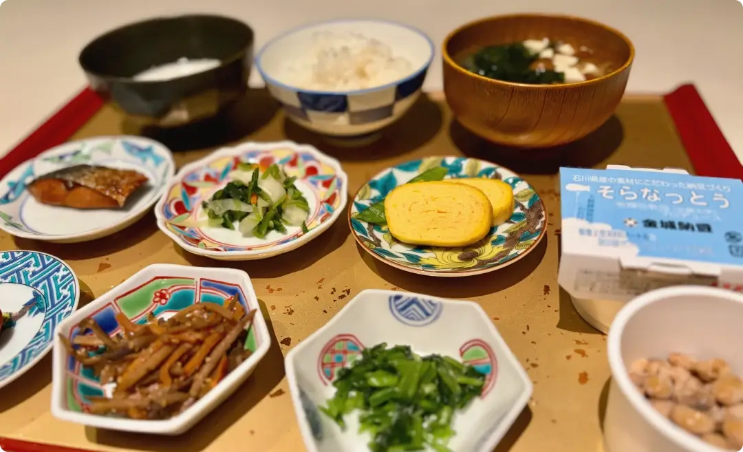 イメージ：朝食 和食一例