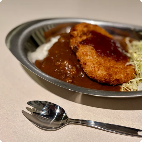 写真：朝食 金沢カレー