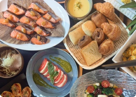 イメージ：ホテルアマネク熊本 朝食