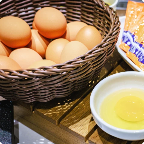 写真：朝食 