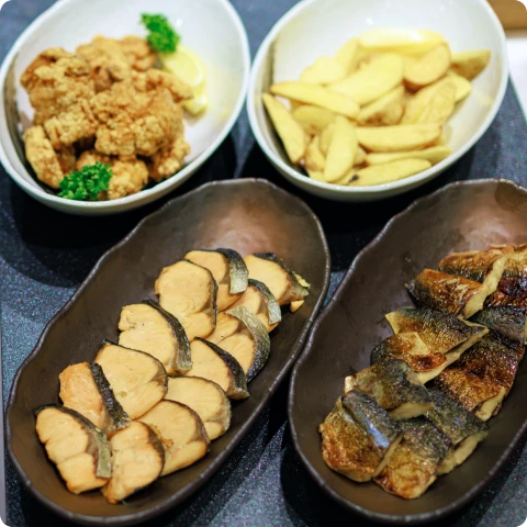 写真：朝食 