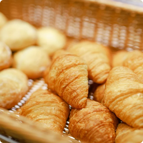 写真：朝食 