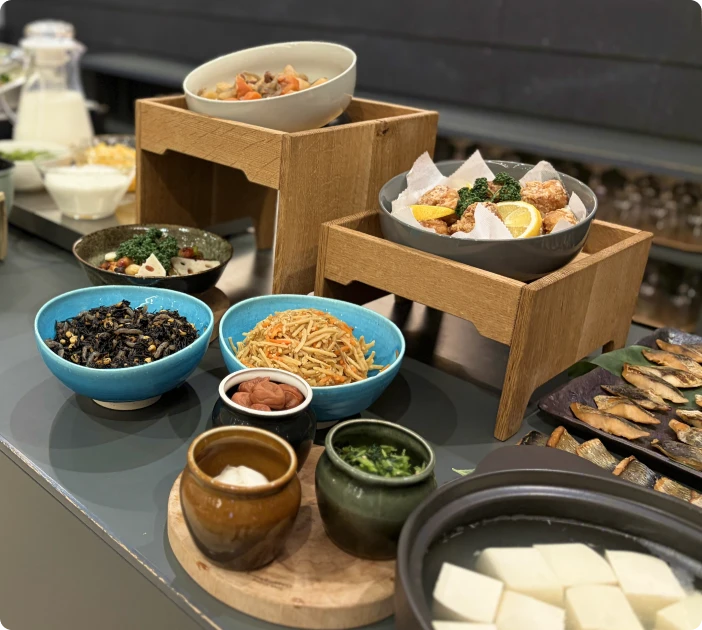 イメージ：ビュッフェ全景