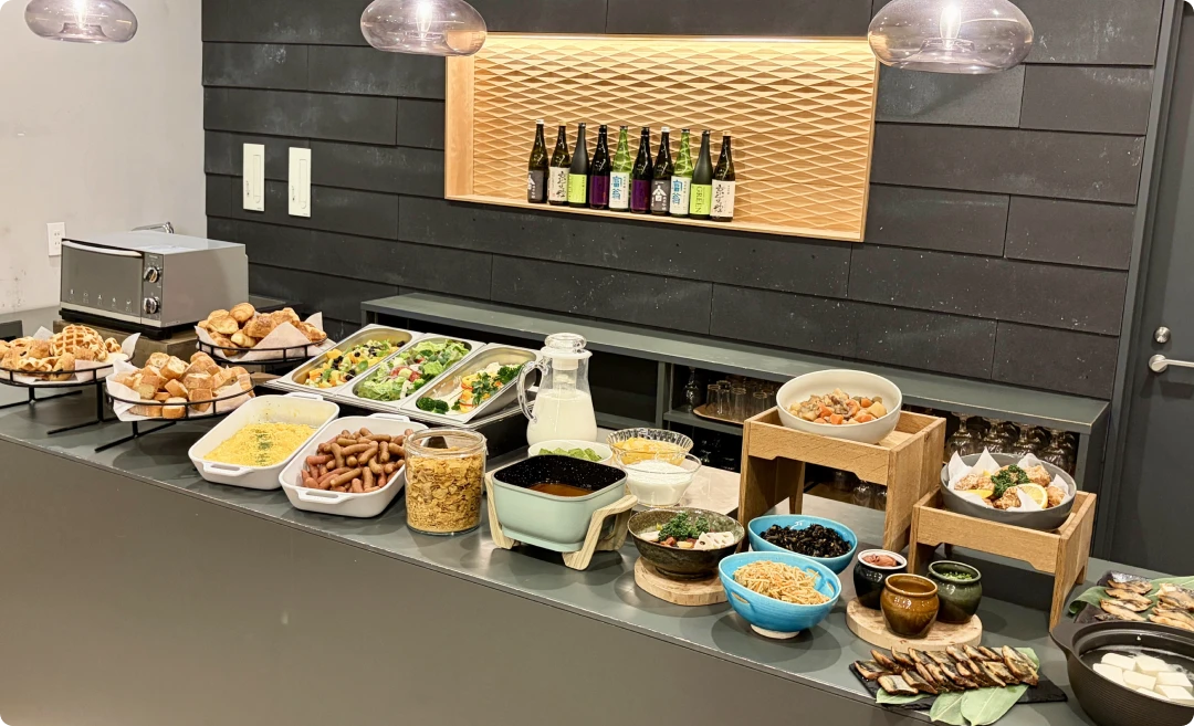 イメージ：ビュッフェ全景