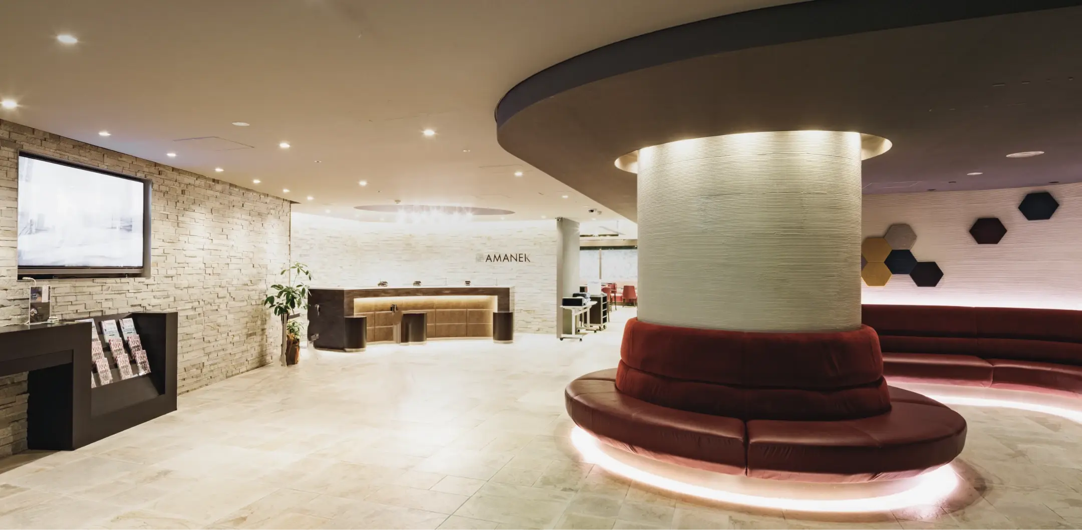 イメージ：アマネク大阪なんば ロビーラウンジ