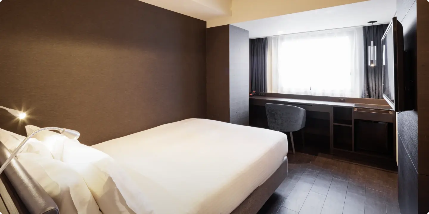 イメージ：客室 スタンダードダブル（バスタブ付）