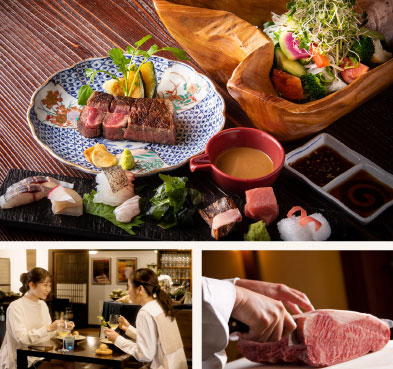 AMANEK Dining allows you to enjoy all the gourmet cuisine Beppu has to offer